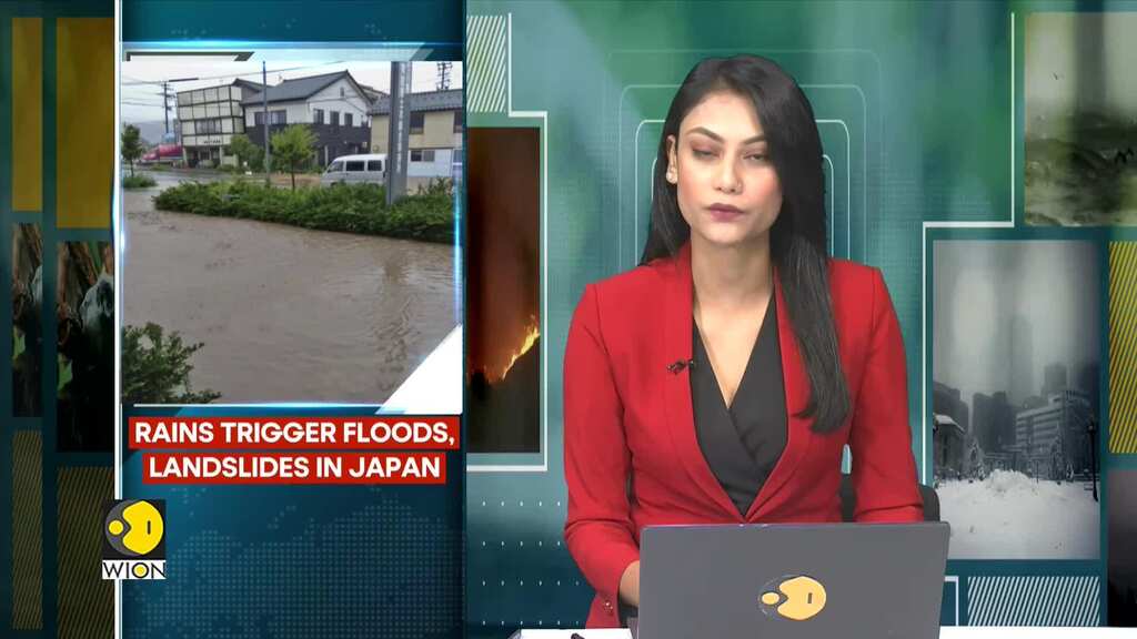 Heavy Rains Triggered Floods in Central Japan