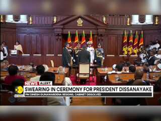 Sri Lanka Elections: Swearing In Ceremony For President Dissanayake