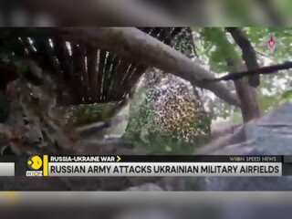 Russia-Ukraine War: Russian army attacks Ukrainian military airfields | WION Speed News