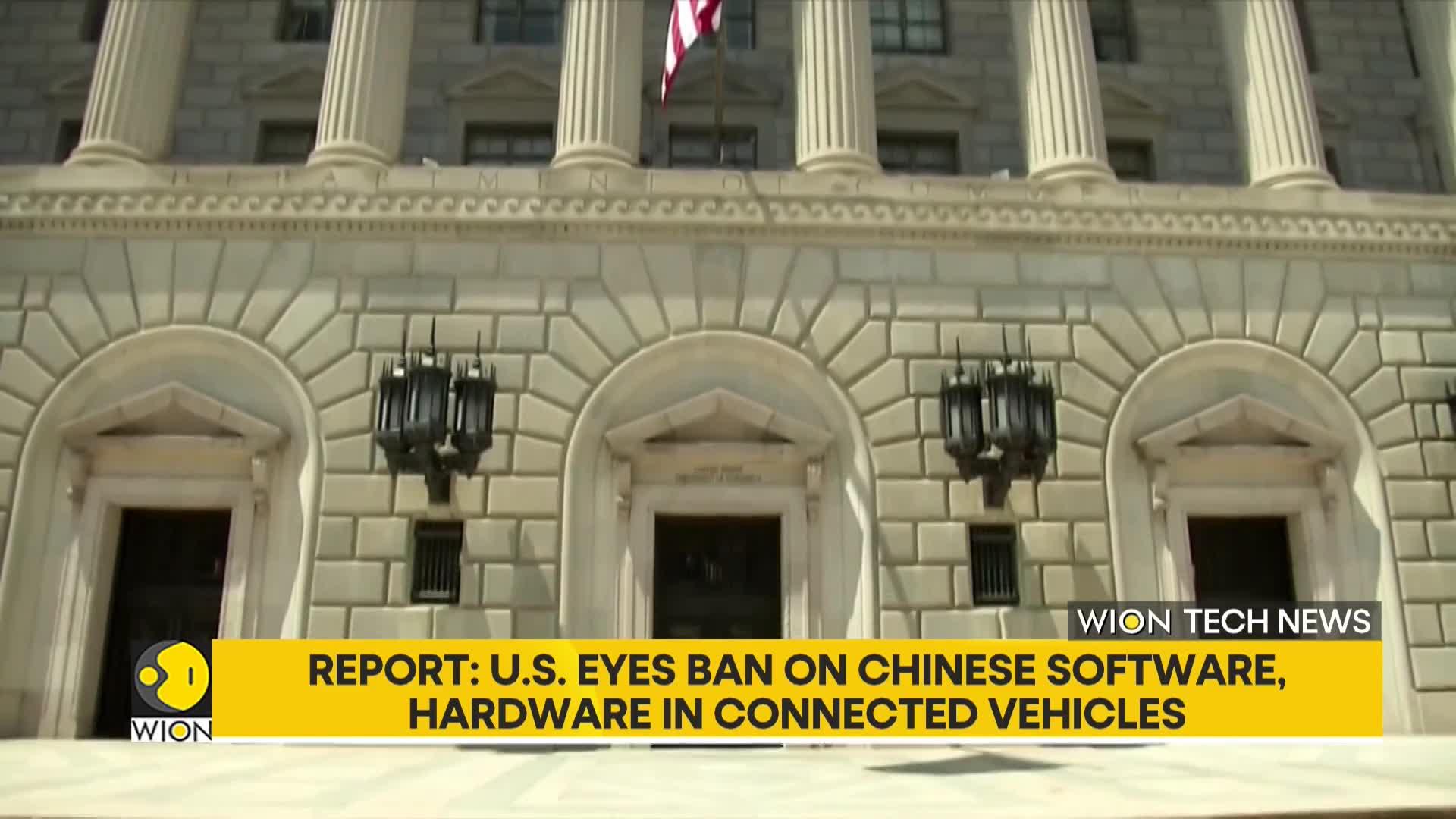 Report: U.S. eyes ban on Chinese software, hardware in connected vehicles