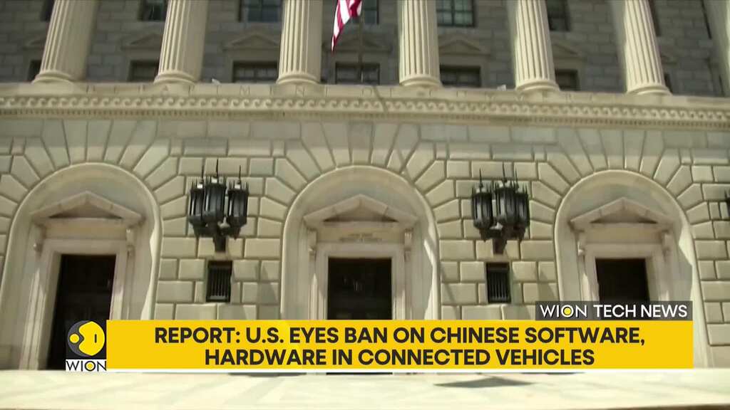 Report: U.S. eyes ban on Chinese software, hardware in connected vehicles