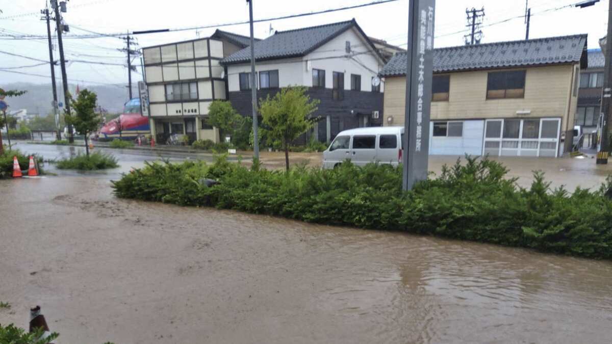 Floods in Japan: At least seven killed, thousands of households without power