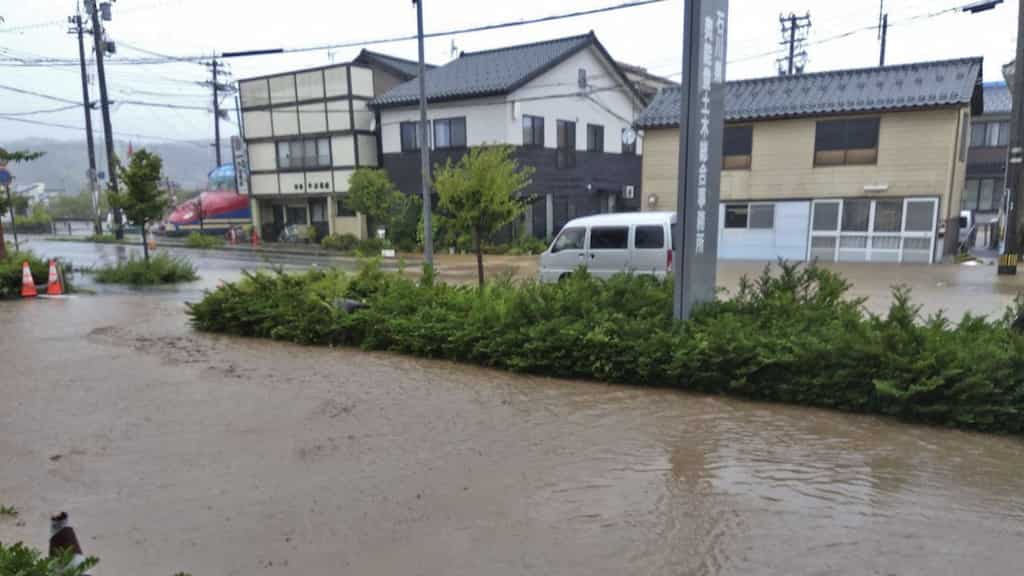 Floods in Japan: At least seven killed, thousands of households without power