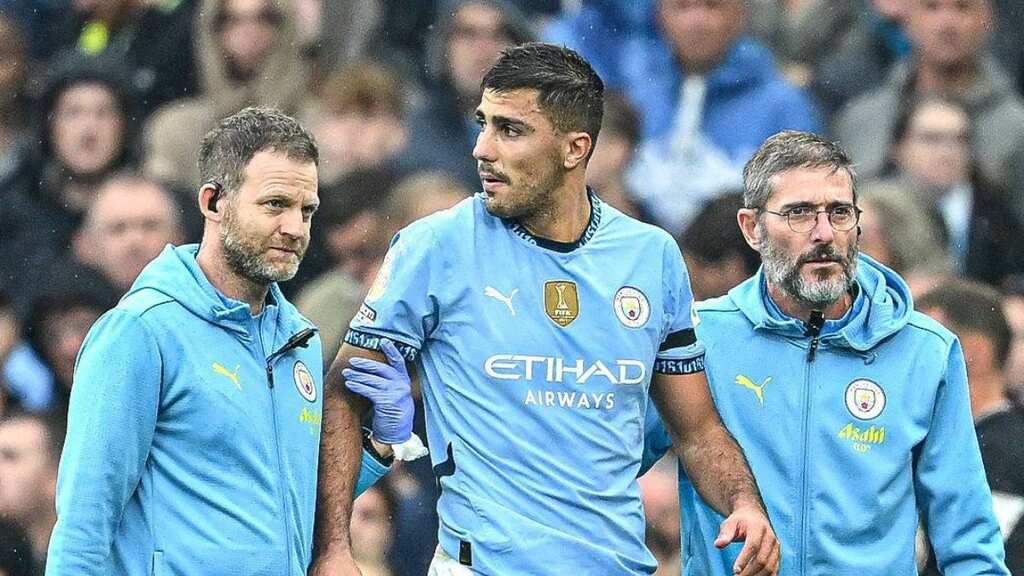 Blow to Manchester City as Rodri ruled out for rest of the season with ACL tear