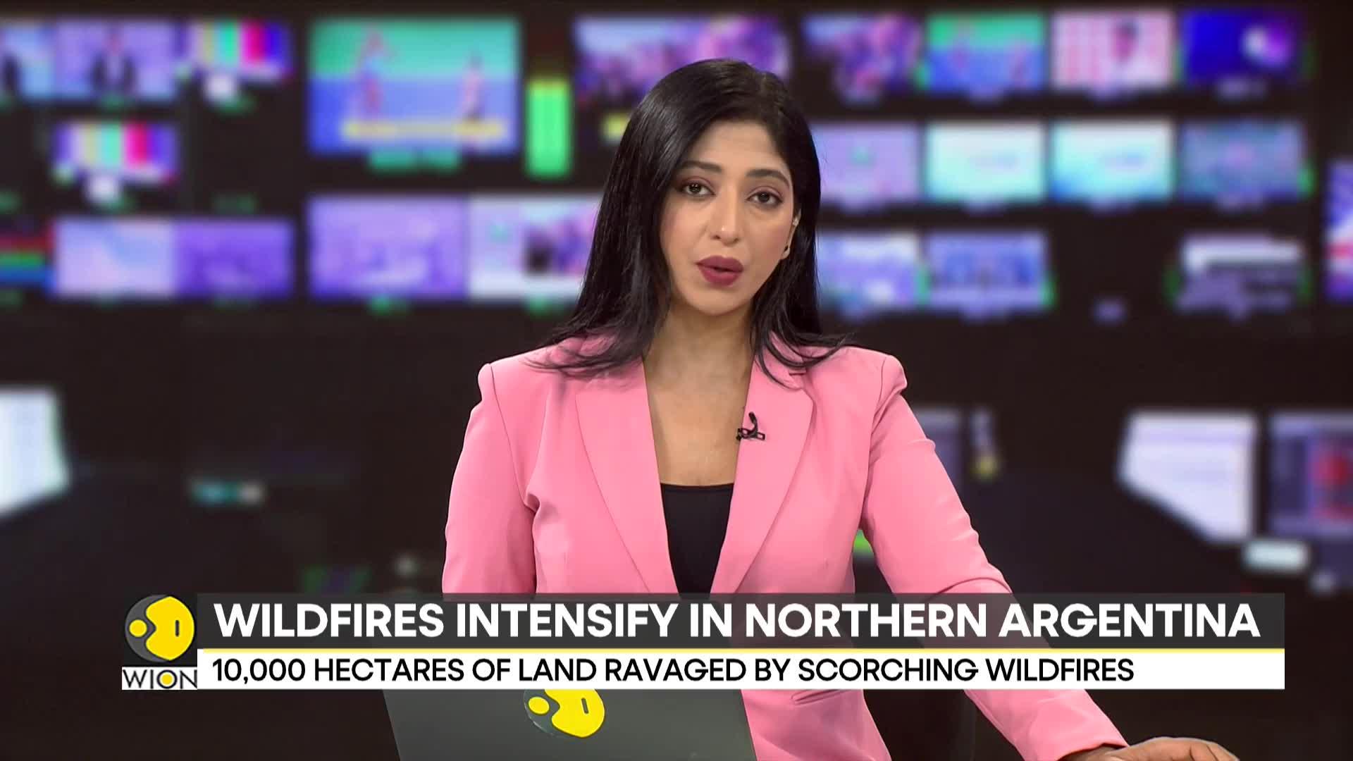Wildfires Rage In Central Argentina: Over 200 Firefighters Deployed To Tame The Intense Forest Fires