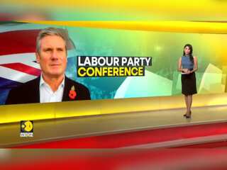 UK PM Keir Starmer Addresses Labour Party Conference