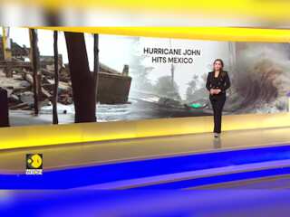Hurricane John makes landfall in Mexico as Category 3 storm