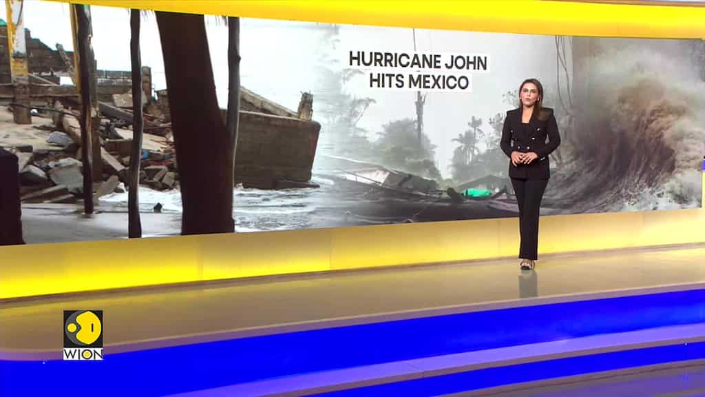 Hurricane John makes landfall in Mexico as Category 3 storm