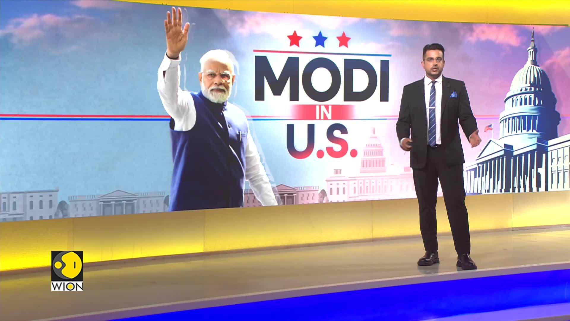 Indian PM Modi departs for Delhi after concluding successful visit to US