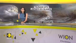 Japan: Tsunami hits Izu Islands after earthquake