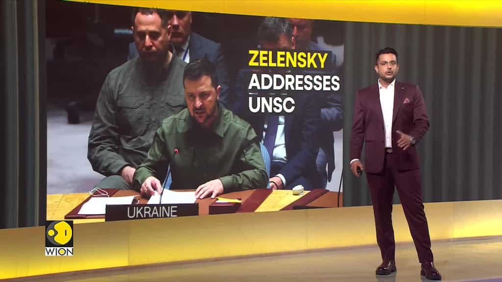 Zelensky Launches Scathing Attack On Russia