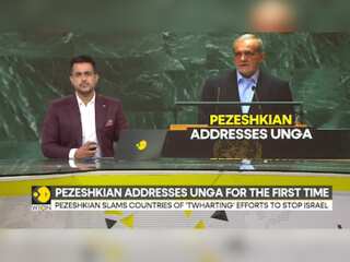 Pezeshkian Addresses UNGA, Targets US And Israel In His Speech
