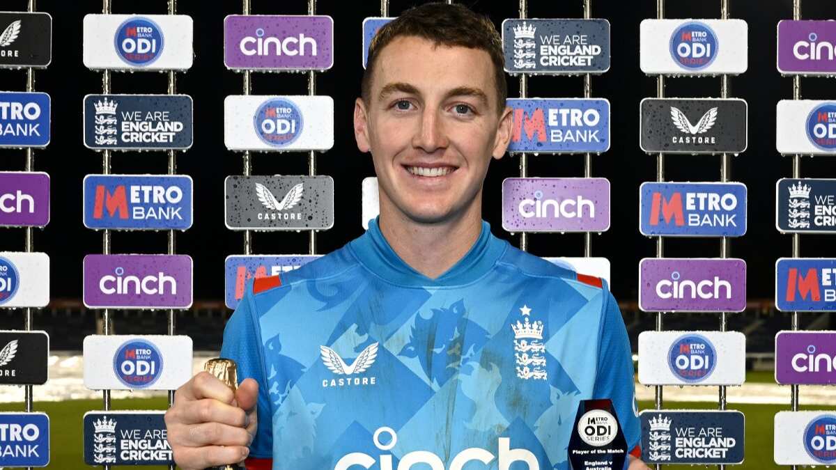 ENG vs AUS: Harry Brook's maiden hundred helps England keep series alive with 3rd ODI win vs Australia