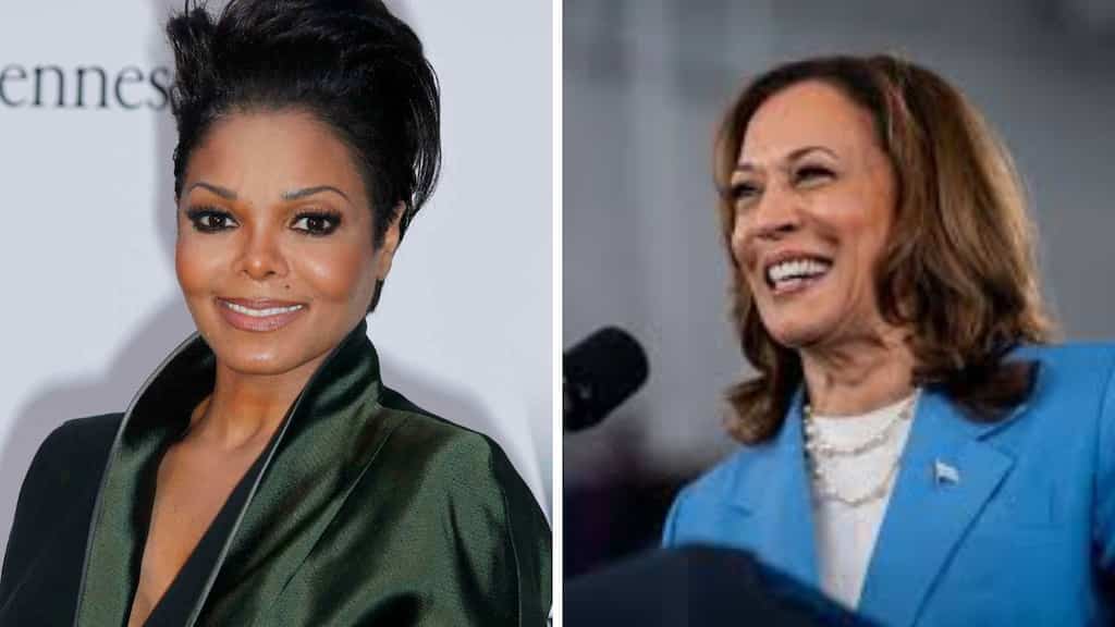 Did Janet Jackson apologise to Kamala Harris over her remarks on racial identity?