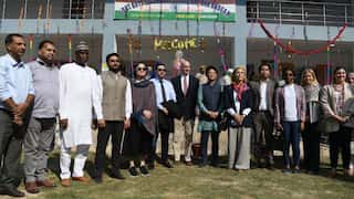 Foreign diplomats witness polling in India’s Jammu and Kashmir during second phase election