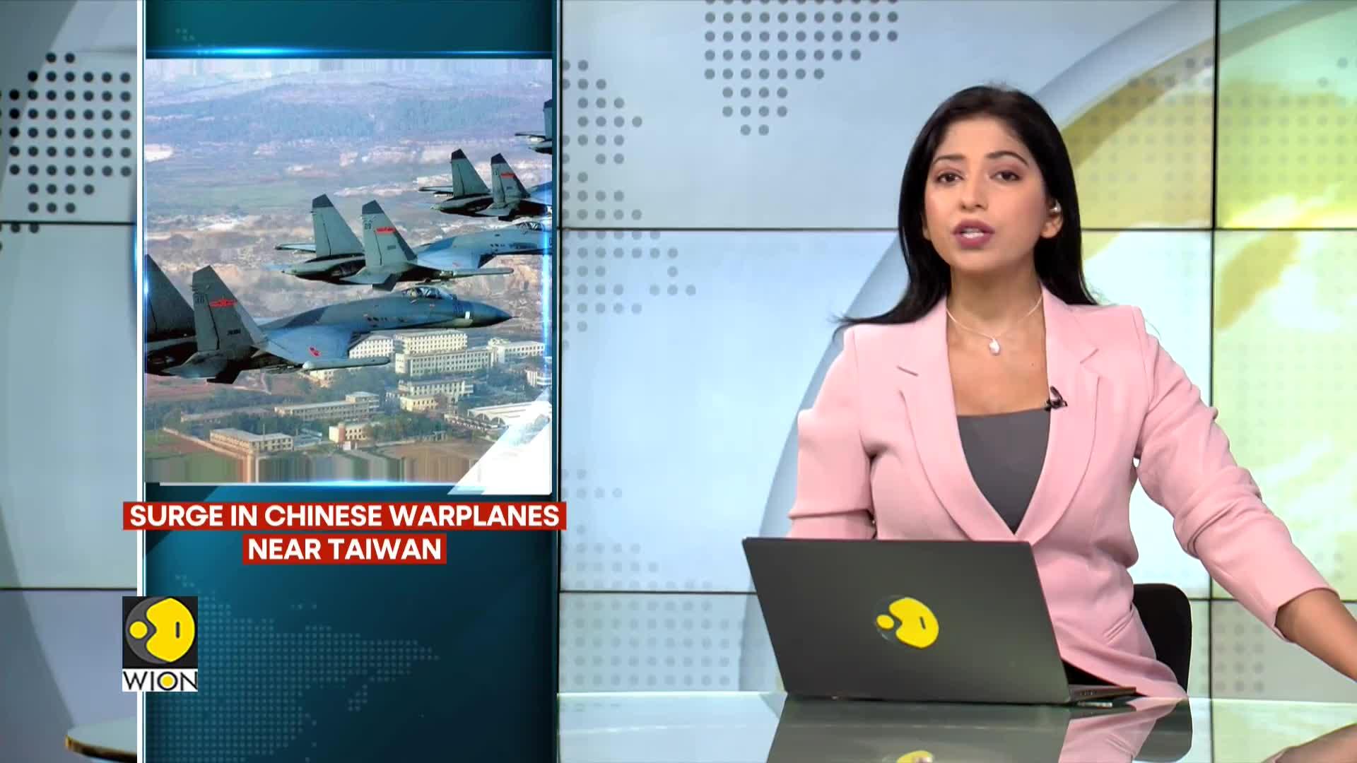 China-Taiwan: Surge in Chinese Warplanes Near Taiwan, 72 Warplanes In 48 Hours |