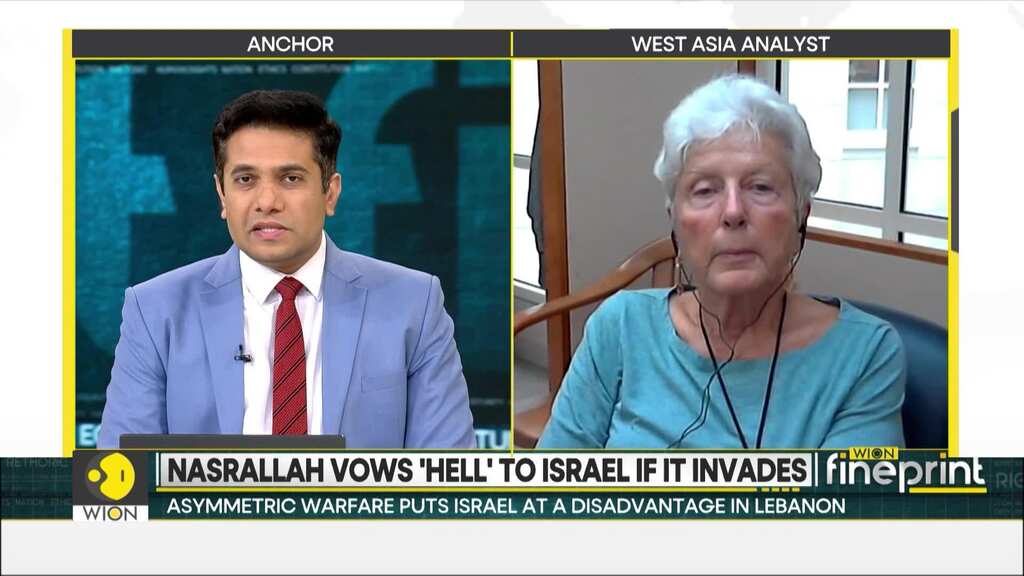 Israel-Hezbollah Conflict: Nasrallah Warns Israel Of 'Hell' If It Invades | WION Fineprint