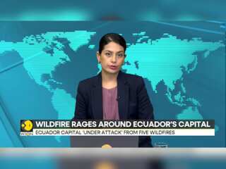 Ecuador Capital 'Under Attack' From Five Wildfires
