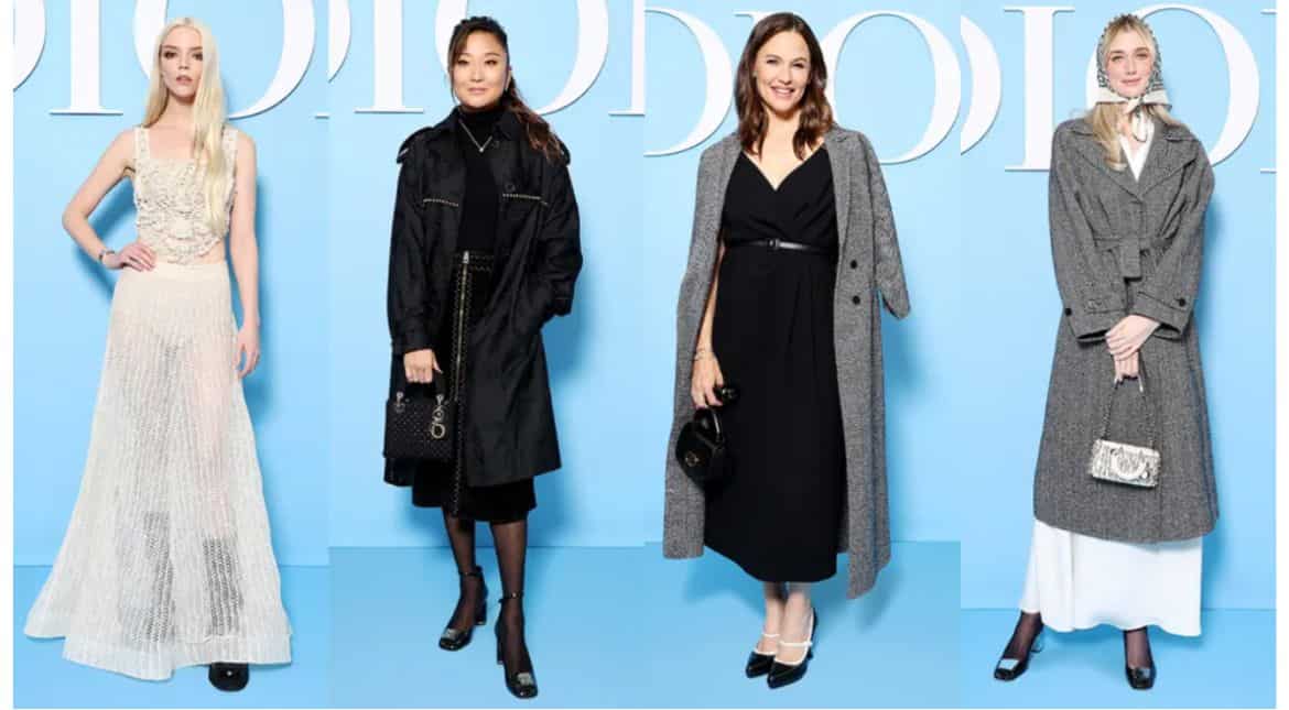 Natalie Portman, Jennifer Garner attend Dior show at Paris Fashion Week