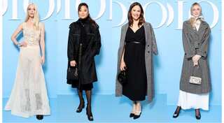 Natalie Portman, Jennifer Garner attend Dior show at Paris Fashion Week