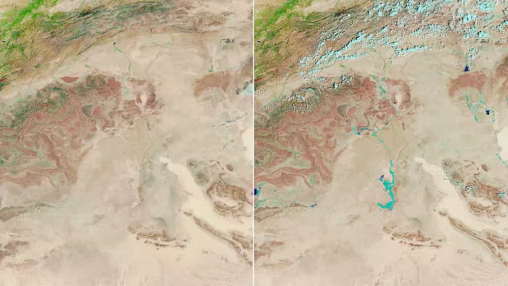 Sahara Desert is turning from arid yellow to lush green. NASA captures this rare transformation