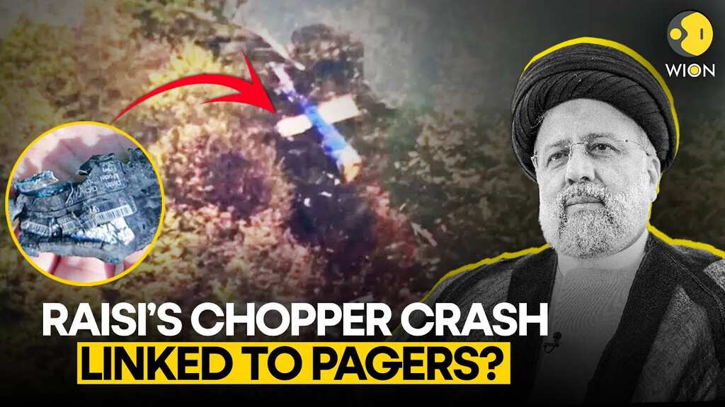 Iranian MP links Ebrahim Ebrahim Raisi’s chopper crash to pager explosion | WION Originals