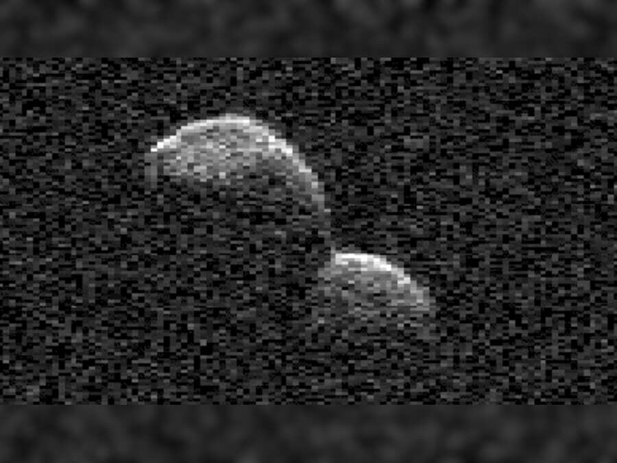Two rocks fused into one to form peanut-like asteroid that flew past Earth
