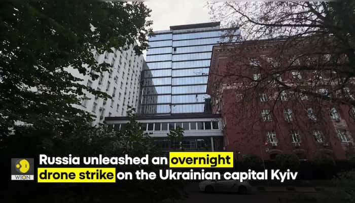 Russia-Ukraine war: Russia launches overnight drone strike on Kyiv