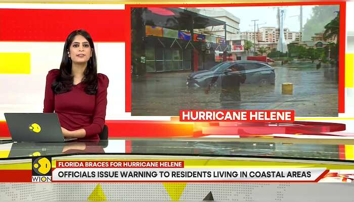 Hurricane Helene: Florida Battered By Strong Winds And Heavy Rain