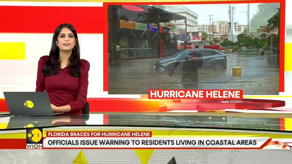 Hurricane Helene: Florida Battered By Strong Winds And Heavy Rain