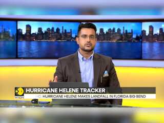 Hurricane Helene Makes a Landfall in Florida