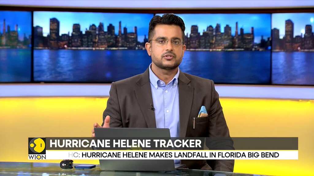 Hurricane Helene Makes a Landfall in Florida
