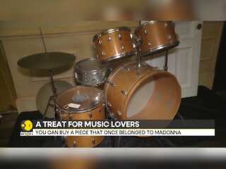 Music items from Bob Dylan and Madonna are up for sale