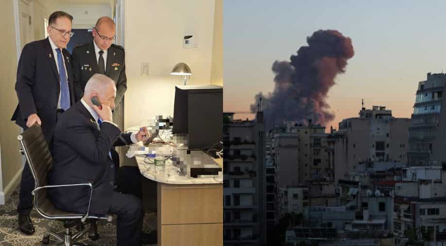 Beirut rocked by multiple explosions as Israel targets Hezbollah's headquarters