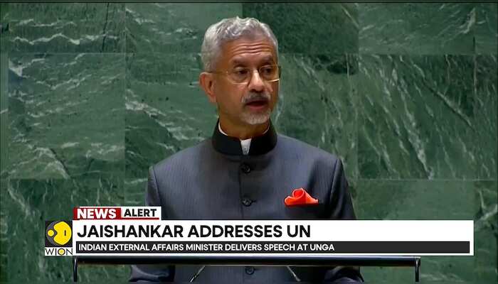 Indian EAM Delivers Speech At UNGA: Raises Concern Over West Asia Conflict