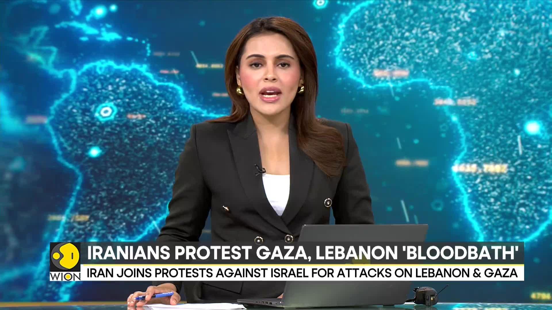 Iran Joins Protest Against Israel for Attacks on Lebanon & Gaza