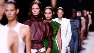 Victoria Beckham shows breezy, minimalist dresses at Paris Fashion Week
