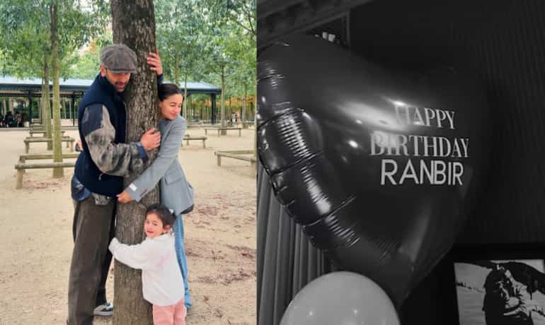 Happy birthday baby! Alia Bhatt wishes Ranbir Kapoor with adorable post : See pics