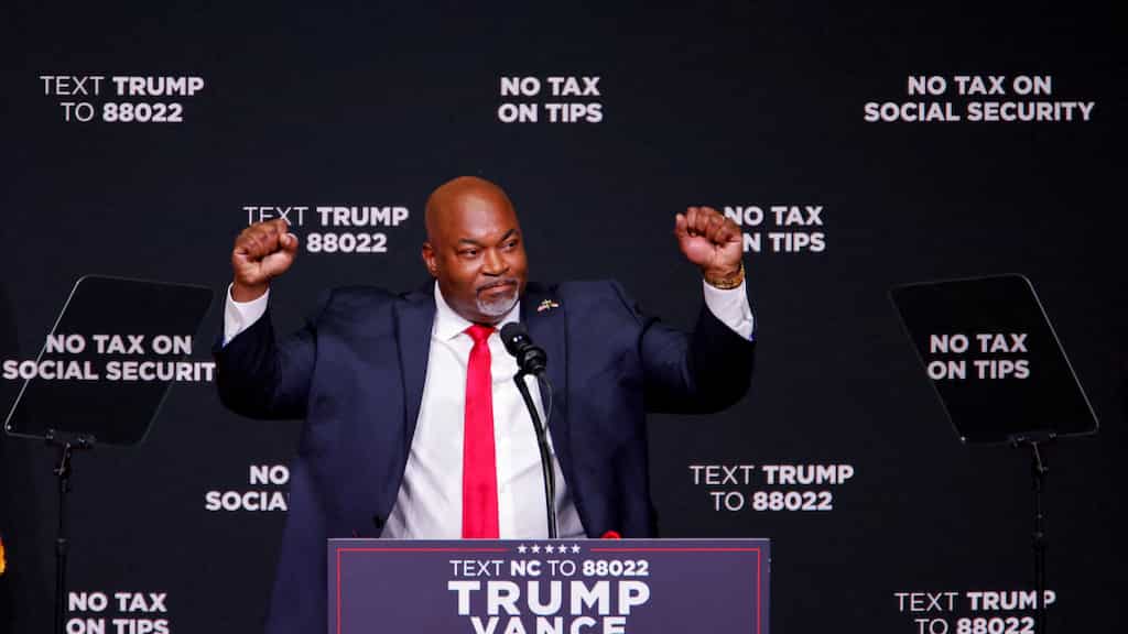North Carolina Lieutenant Governor Mark Robinson hospitalised with second-degree burns