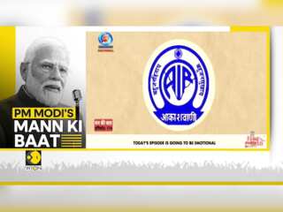 Indian PM Narendra Modi addresses Mann ki Baat