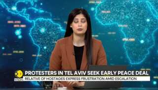 Israel-Hamas War: Protesters In Tel Aviv Seek Early Peace Deal