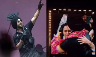 Diljit Dosanjh’s introduces his mother for the 1st time at Manchester concert | Watch