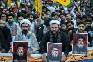 Protests erupt across Pakistan condemning Hezbollah leader Nasrallah’s killing in Israeli airstrike