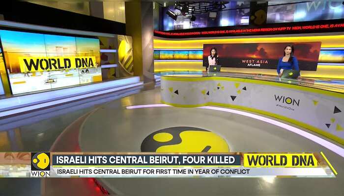 Israel-Hezbollah Conflict: Israel Hits Central Beirut, Four Killed