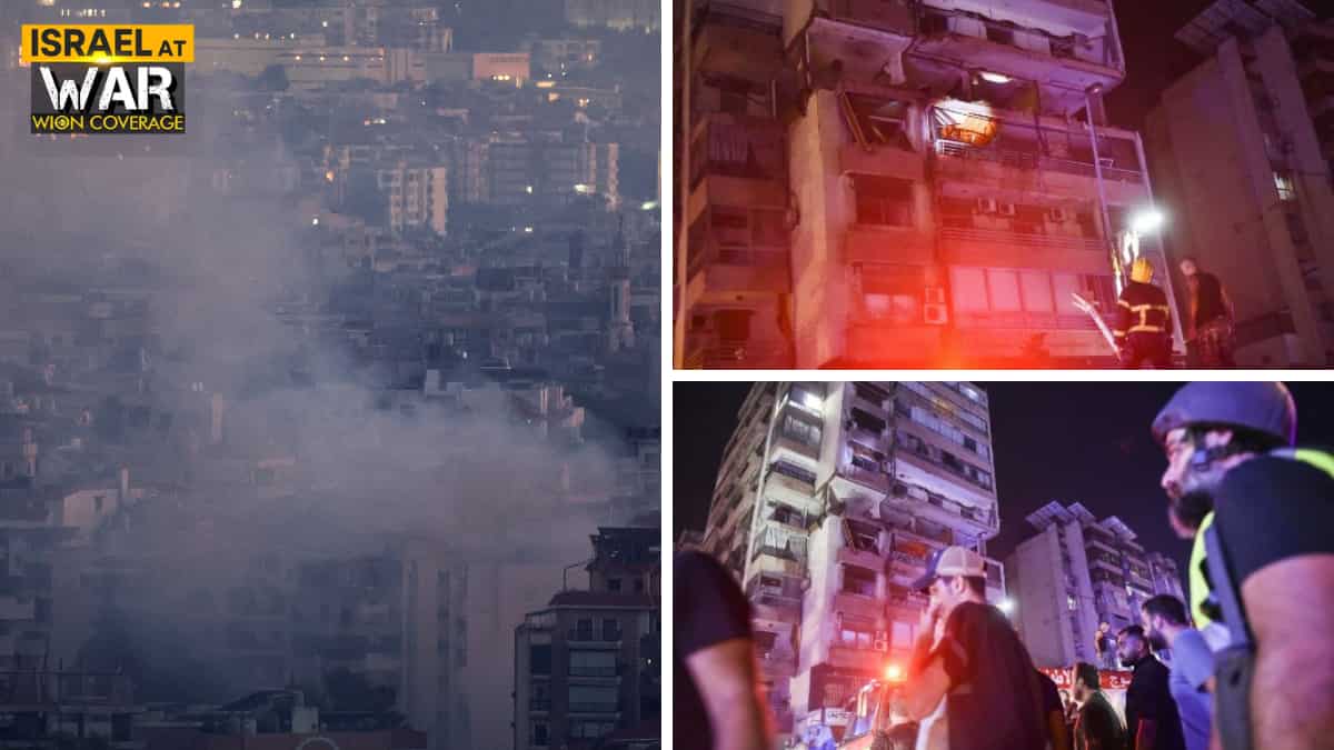 West Asia crisis: Four killed in Beirut as Israel carries out first strike on heart of Lebanon's capital