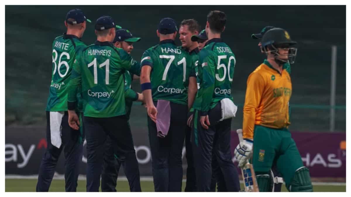 Adair brothers shine as Ireland earn maiden win vs South Africa in 2nd T20I, end series at 1-1