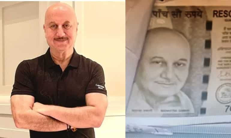 Fake currency notes with Anupam Kher's picture seized in Ahmedabad; actor expresses shock Fake currency notes with Anupam Kher's picture seized in Ahmedabad; actor expresses shock