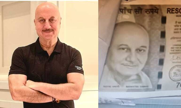 Fake currency notes with Anupam Kher's picture seized in Ahmedabad; actor expresses shock