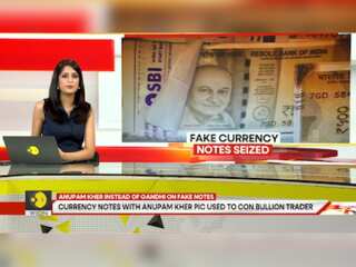 Actor Anupam Kher Replaces Gandhi On Fake Rs 500 Banknotes Seized In Gujarat
