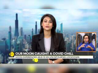 COVID-19 Lockdown Cooled The Moon: A New Indicator of Earth's Climate?